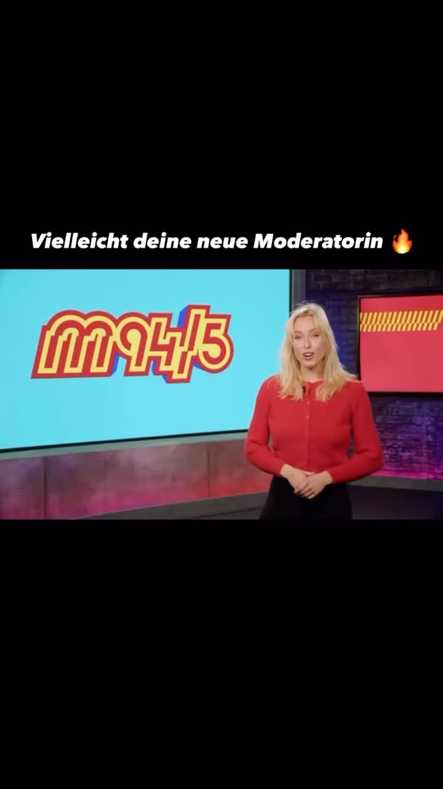 Valentina Ruckle alias Valentina Sophie im m94.5-Studio